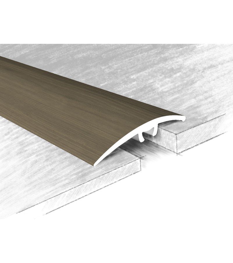 Laminate cover aluminum self-adhesive 41mm #72-106К 0,90m Дуб Сибириана мр.  KTM