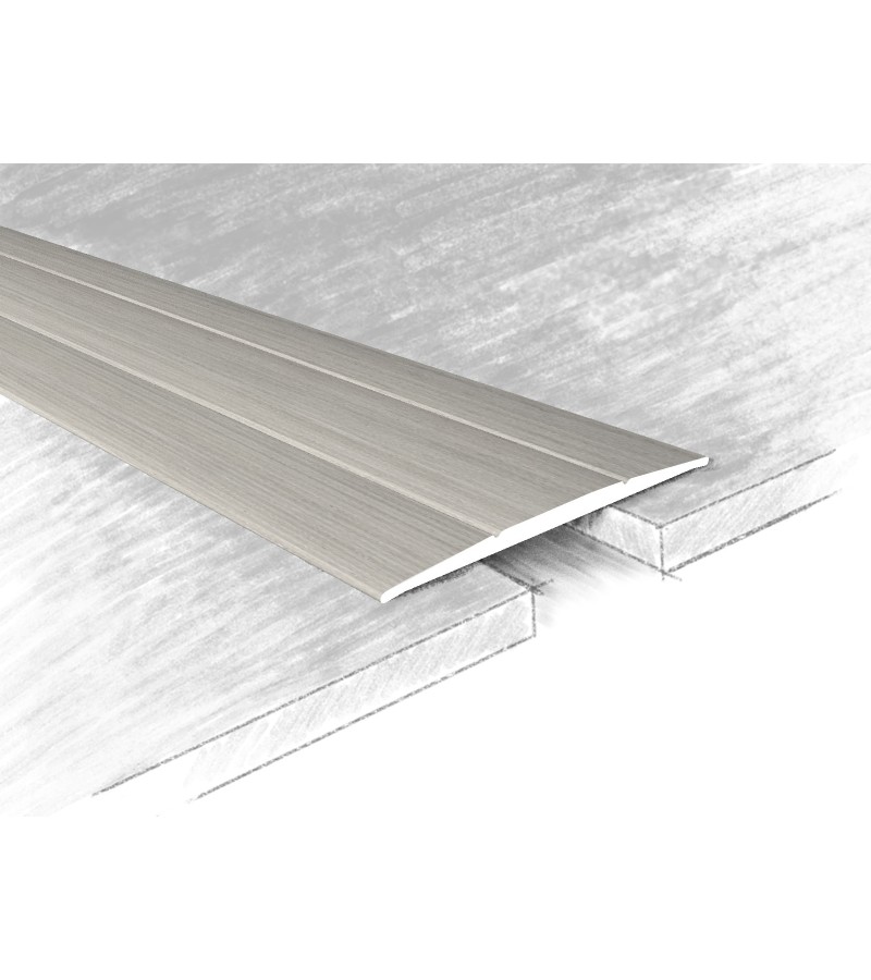 Покрытие ламината алюминиевое самоклеющееся 33мм #150-618К 0,90м Дуб Снежный мтр.  КТМ