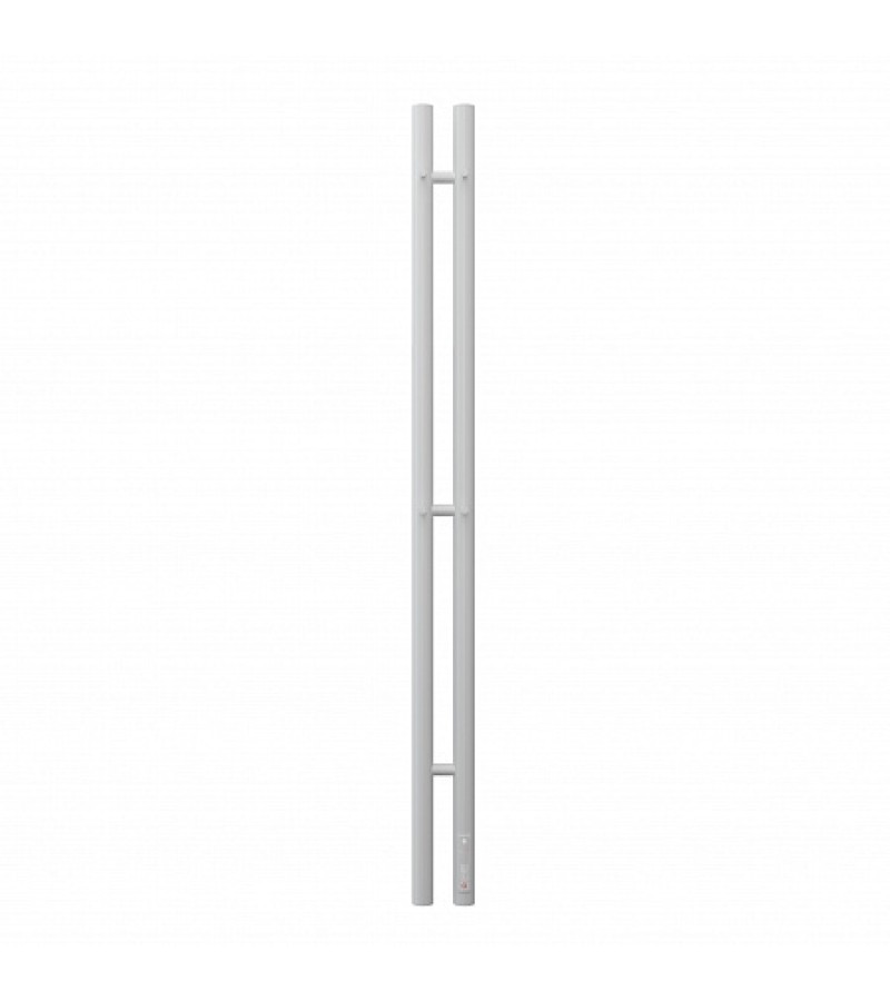 ელექტრო საშრობი დიმერით DUO მრგვალი 1200 RAL 9003 თეთრი  მწარ. TERMINUS