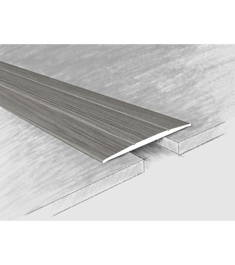 Laminate cover aluminum self-adhesive 33mm #150-620К 0,90m Дуб Тобакко bitter.  KTM