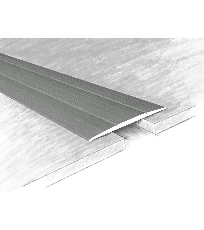 Laminate cover aluminium self-adhesive 33mm #150-614К 0,90m Дуб Грей мр. KTM