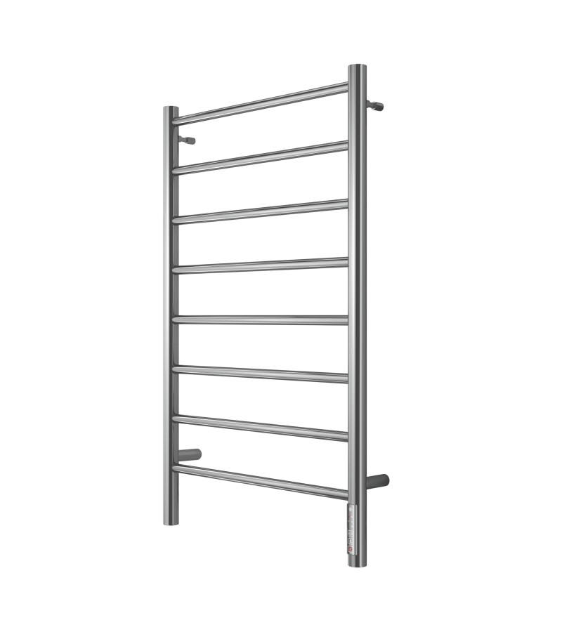 Электросушилка с диммером Аврора П8 500х850 хром темный. ТЕРМИНУС