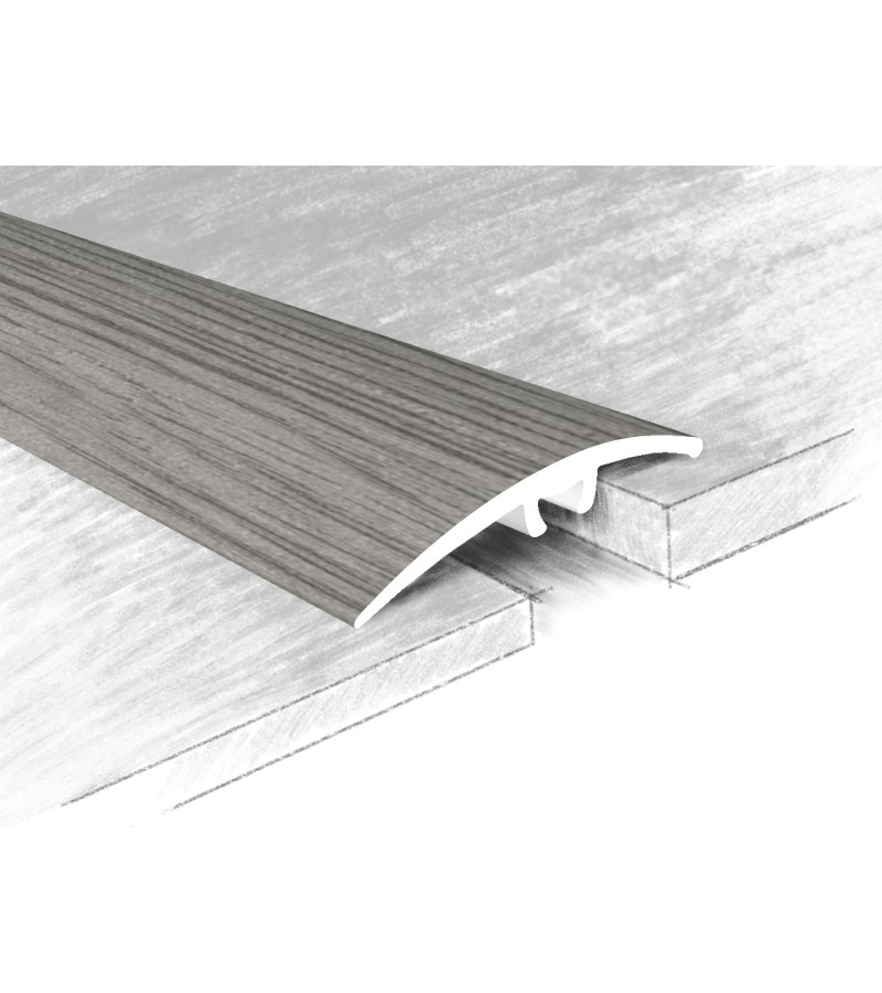 Покрытие ламината алюминиевое самоклеющееся 41мм #72-620К 0,90м Дуб Тобакко мр.  КТМ