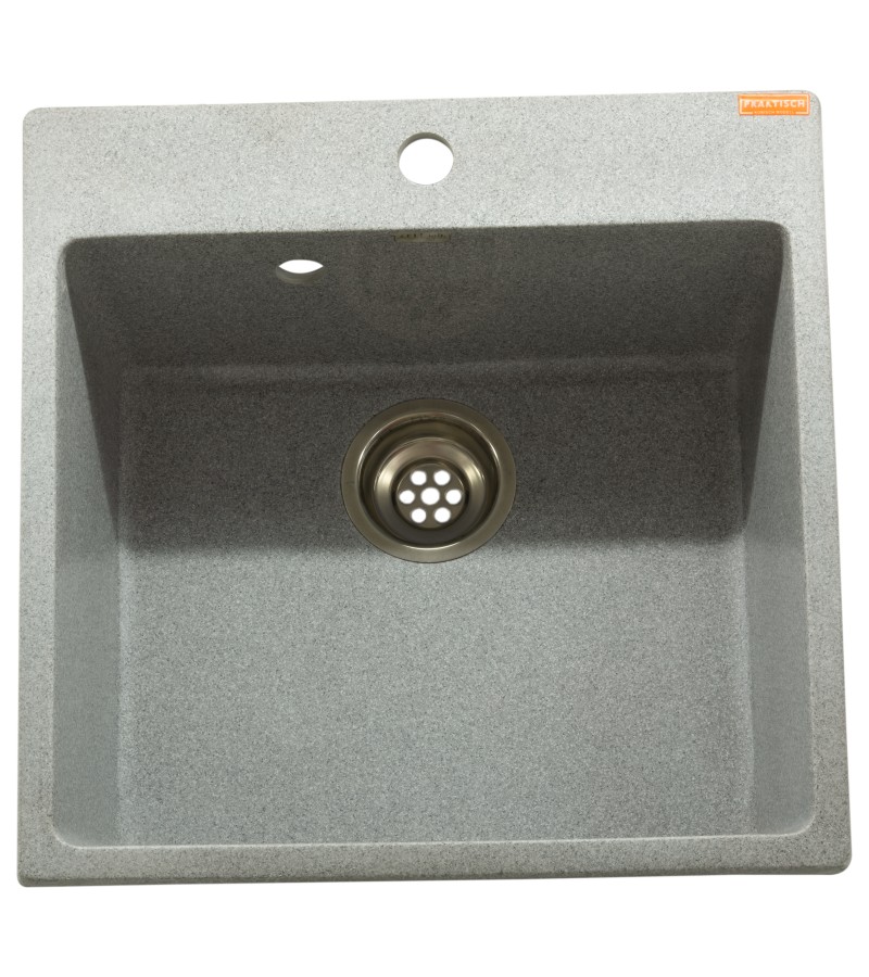 სამზარეულოს ნიჟარა 8/Q8  ფერი: Темно серый  ზომა:500*425*195