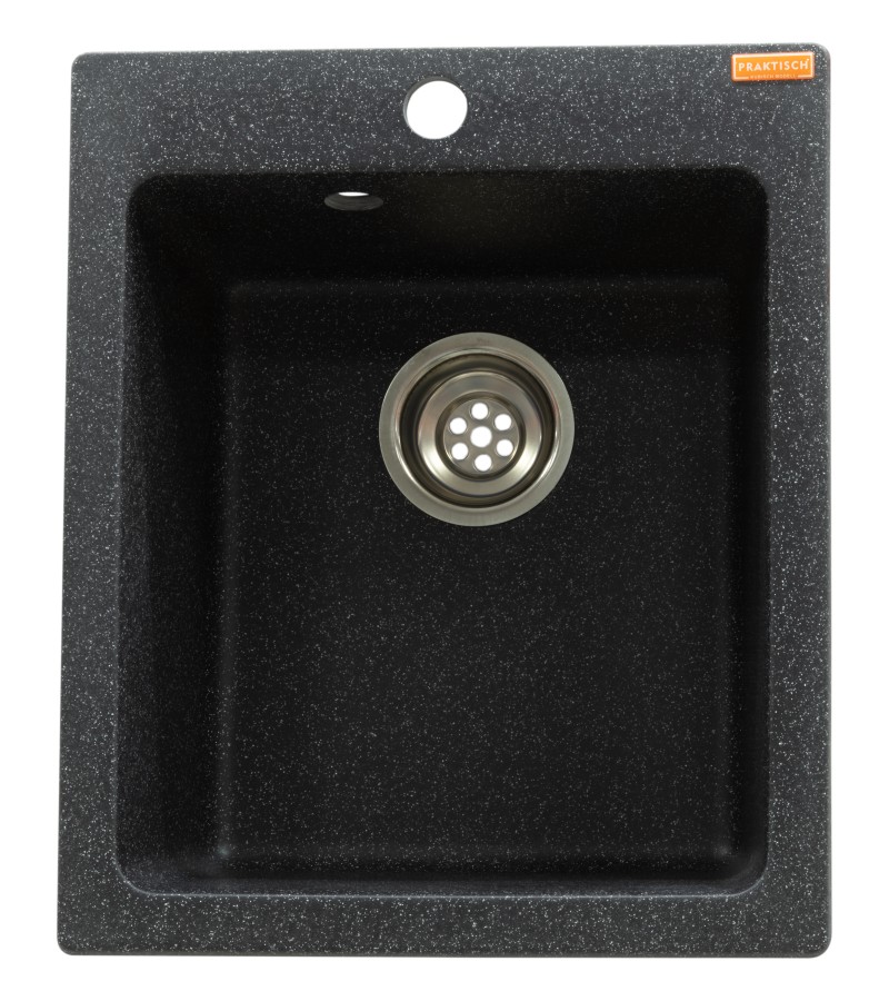 სამზარეულოს ნიჟარა 8/Q4  ფერი: Черная  ზომა:500*425*195