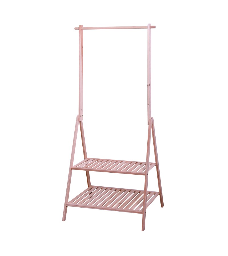 ტანსაცმლის საკიდი თაროთი  #MH18202 ზომა: 74*40*160 სმ