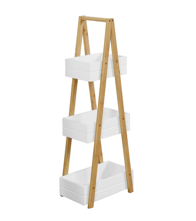 სააბაზანოს თარო #MH24033  ზომა:30*18*80 სმ