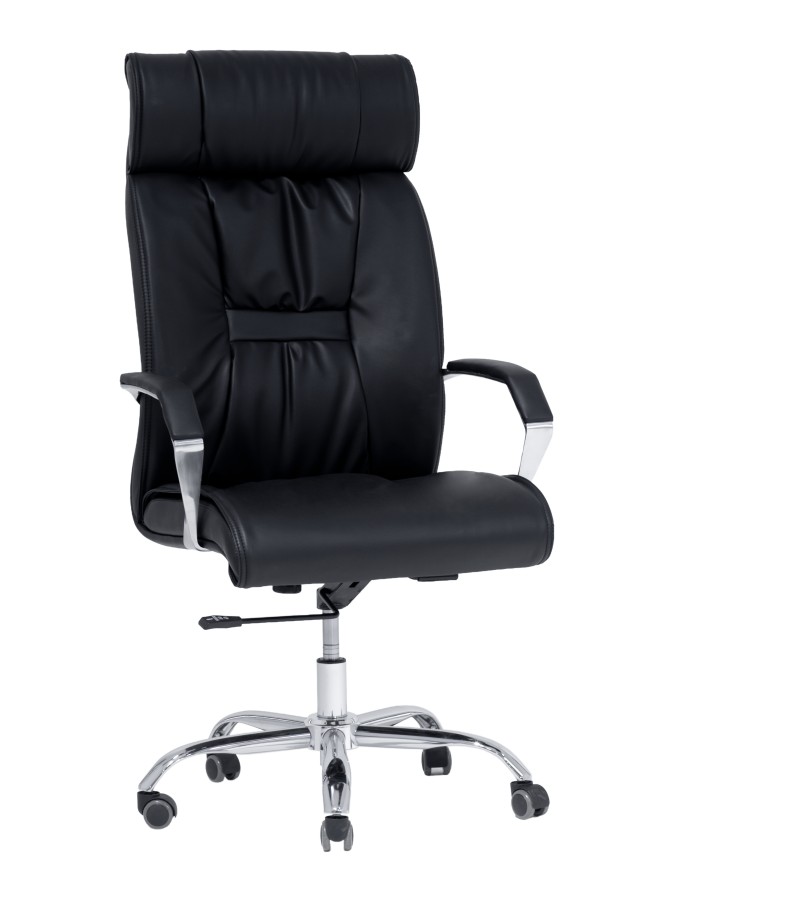 საოფისე სკამი   #ZF-C3A  ფერი: BLACK