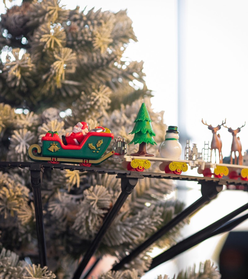 ნაძვის ხეზე დასამაგრებელი მატარებელი  UQ-JHX6606