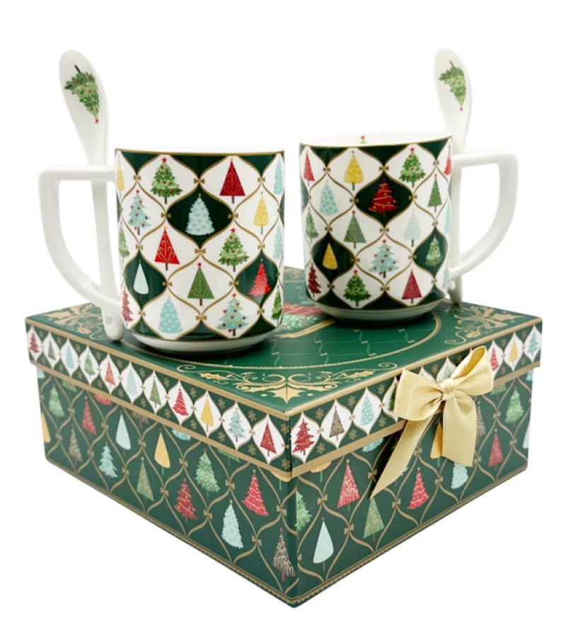 საახალწლო კერამიკული ჭიქა  2ც  LC009SS2/228   280ml