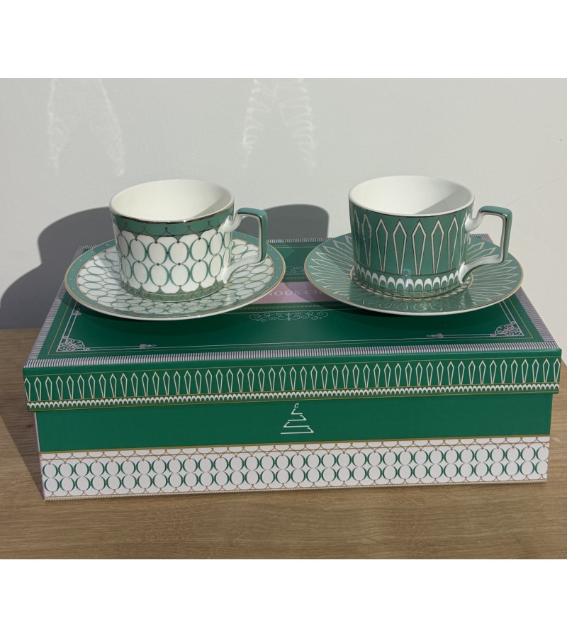 საახალწლო კერამიკული ჭიქა  2ც  LC066/232-2   300ml