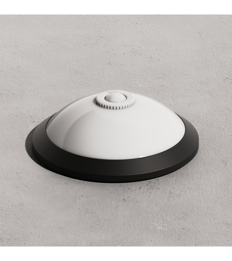 განათება ჭერის სენსორული 360°  E27  შავი  #400.010.143   TEB ELEKTRIK