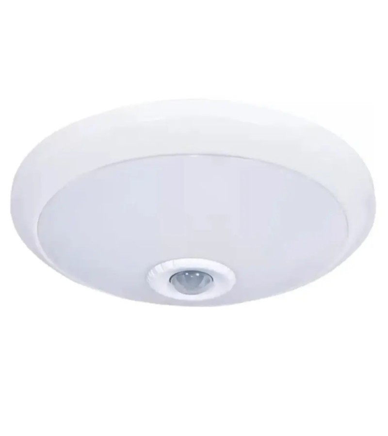 განათება ჭერის სენსორული 360°  E27  თეთრი   #400.020.143   TEB ELEKTRIK