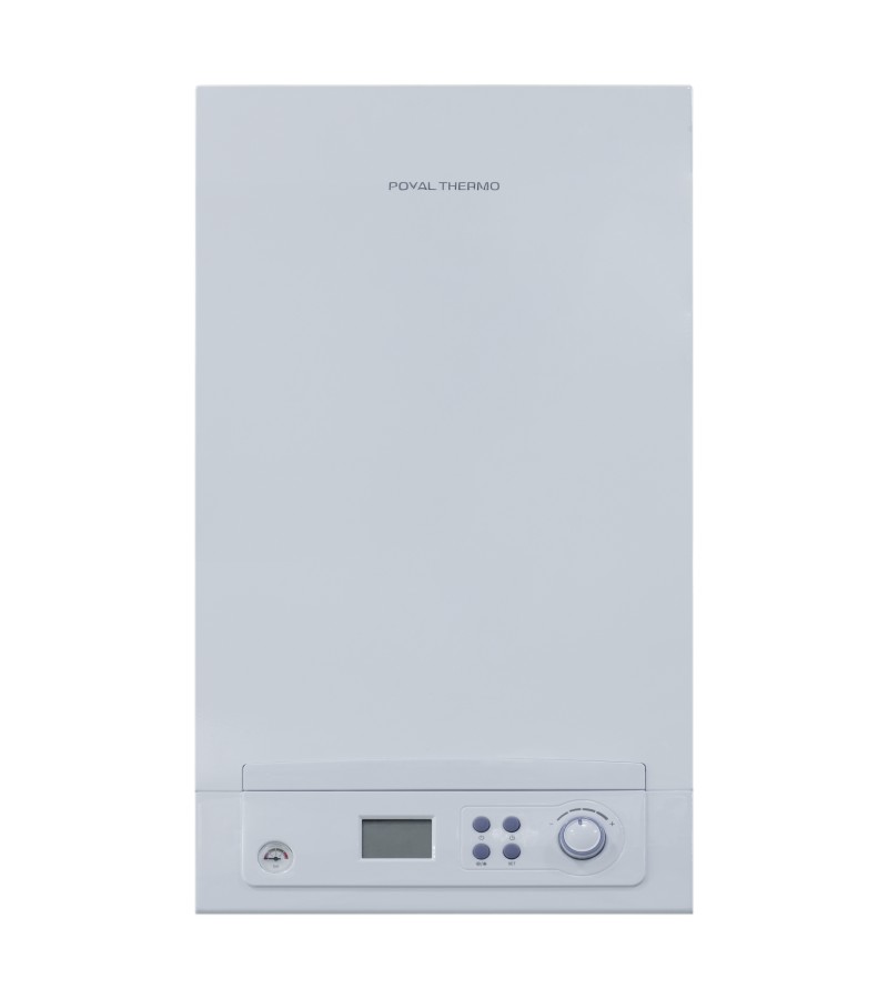 აირის ბოილერი + გამწოვი მილი  GCB 20 LEVEL  20 KW   მწარ. ROYAL THERMO
