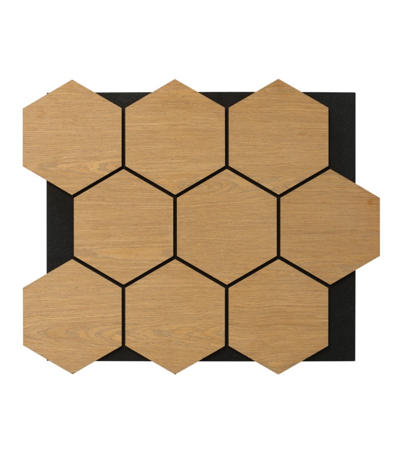 დეკორატიული პანელი აკუსტიკური  Acoustic Panel HEXAGON  PVC 665.59*810.58  HJ-T2