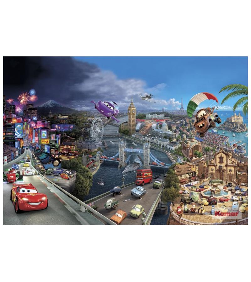 ფოტო შპალიერი  368x254cm (8პანელი)  Cars World  SD400  მწარ. KOMAR