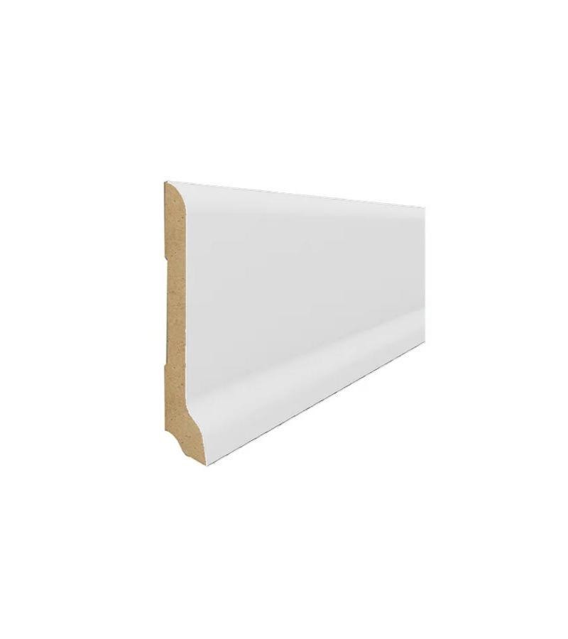 ლამინ. იატაკის პლინტუსი  MDF 18*89*2800  SPR-5040/1  #3072 MATT LACQUER WHITE  მწარ.  AGT