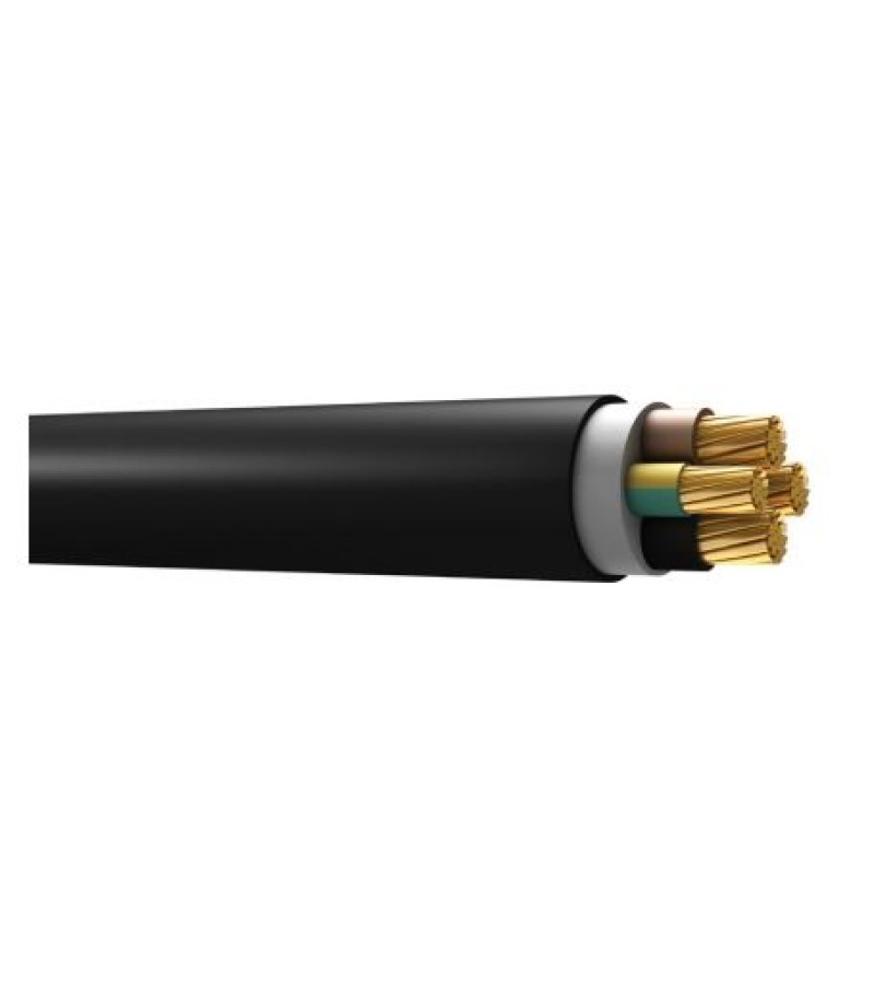 ელ. სადენი  5 * 6 mm2  N2XH-J - re/v  მრავალწვერა   UNAL CABLO