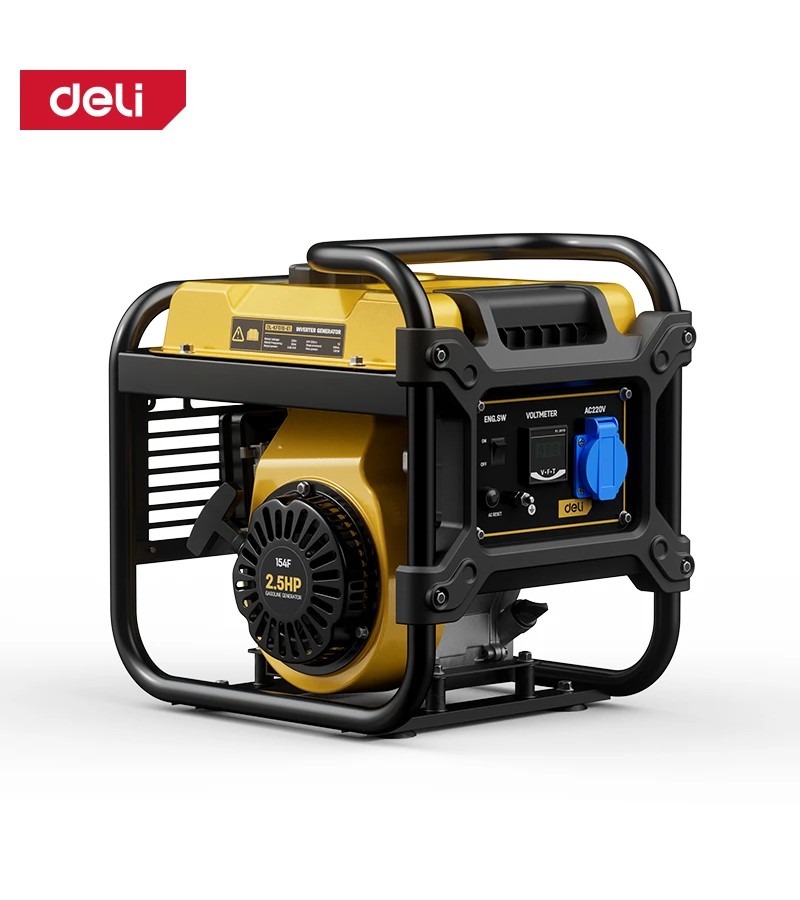 გენერატორი ბენზინზე მომუშავე  (1.0kW)  15L  DL-KFD10-E1   მწარ.  d e l i 