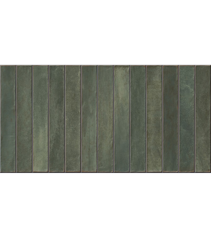 კერამოგრანიტი  EASY LONG GREEN  32*62.5    მწარ. MIKONOS MOSAIC SL