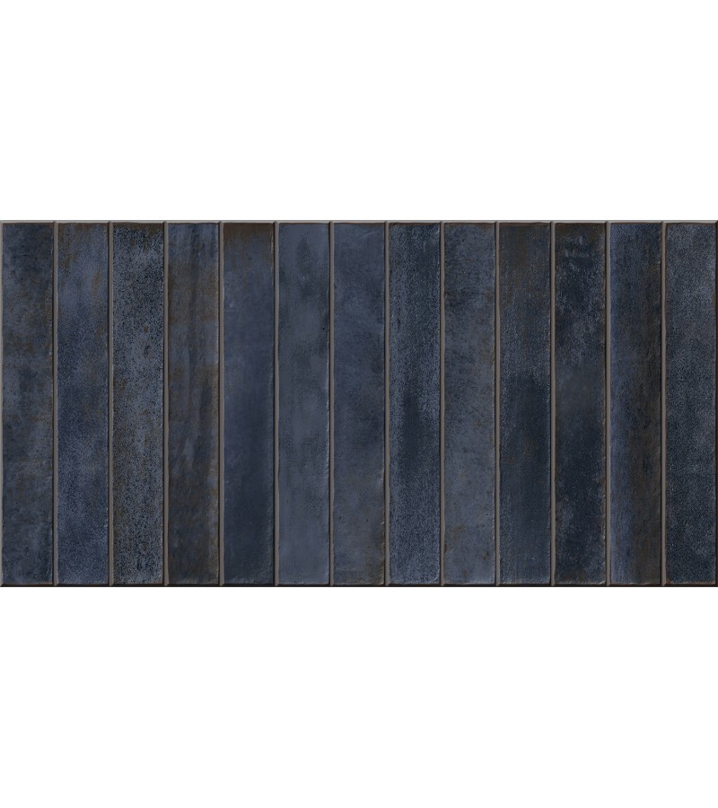 კერამოგრანიტი  EASY LONG BLUE  32*62.5    მწარ. MIKONOS MOSAIC SL