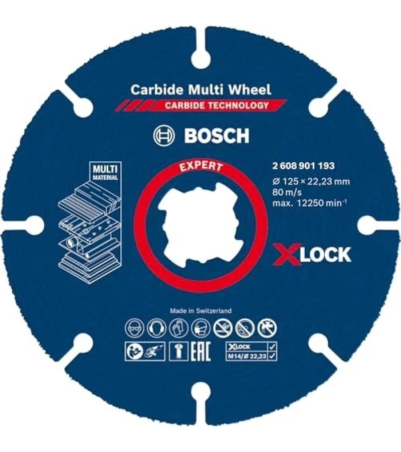 კარბიდის მულტიფუნქციური დისკი  125x22.23mm   #2608901193    მწარ. BOSCH