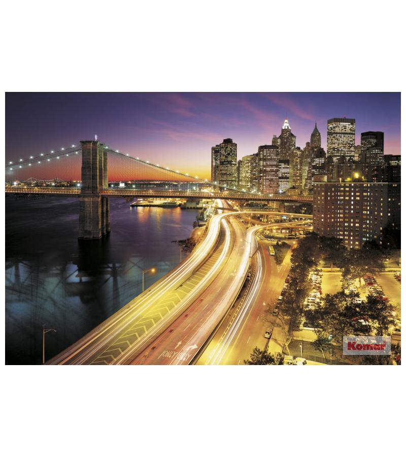 ფოტო შპალიერი  368x254cm (8პანელი) NYC Lights  8-516  მწარ. KOMAR
