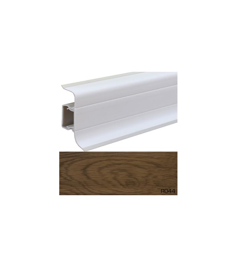 პლასტ.  პლინტუსი  ”APOLLO  GLOSS  2.5მეტრი  ფერი  # R044 (პრიალა)