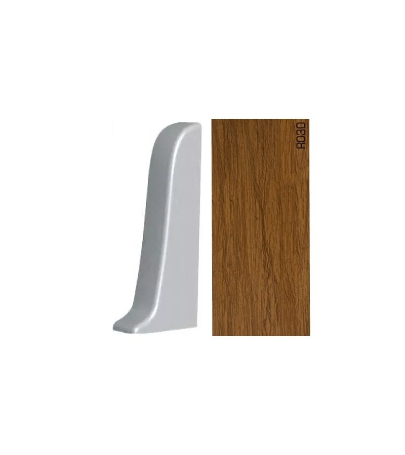 პლასტ. პლინტუსის ფიტინგი  APOLLO GLOSS -  მარცხენა დაბოლოება  R-030  პრიალა