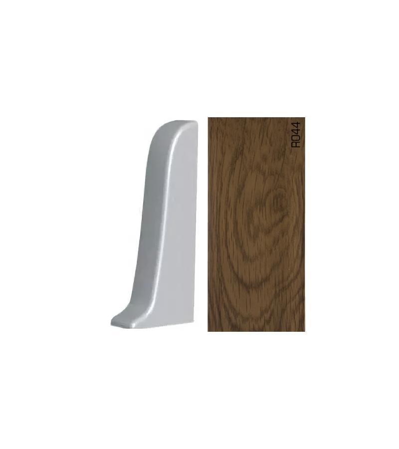 პლასტ. პლინტუსის ფიტინგი  APOLLO GLOSS -  მარცხენა დაბოლოება  R-044  პრიალა
