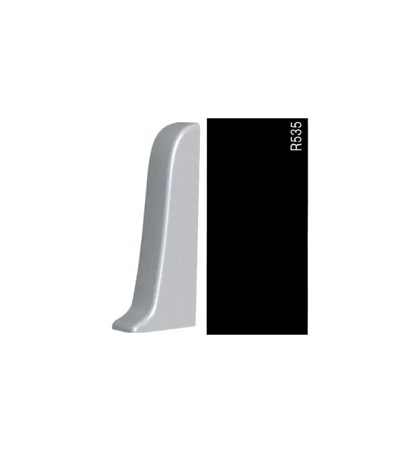პლასტ. პლინტუსის ფიტინგი  APOLLO GLOSS -  მარცხენა დაბოლოება  R-535  პრიალა