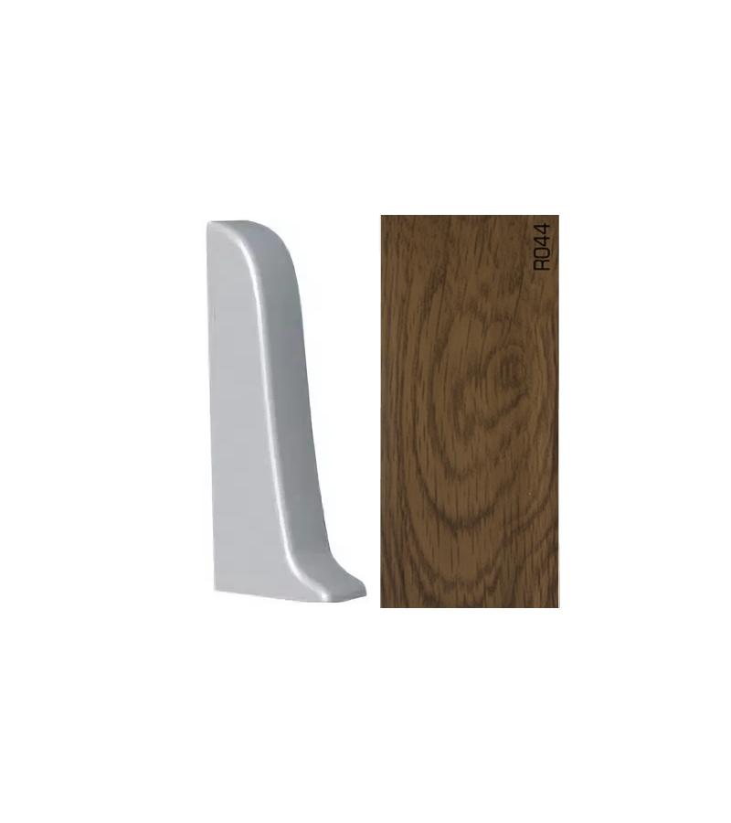 პლასტ. პლინტუსის ფიტინგი  APOLLO GLOSS -  მარჯვენა დაბოლოება  R-044  პრიალა