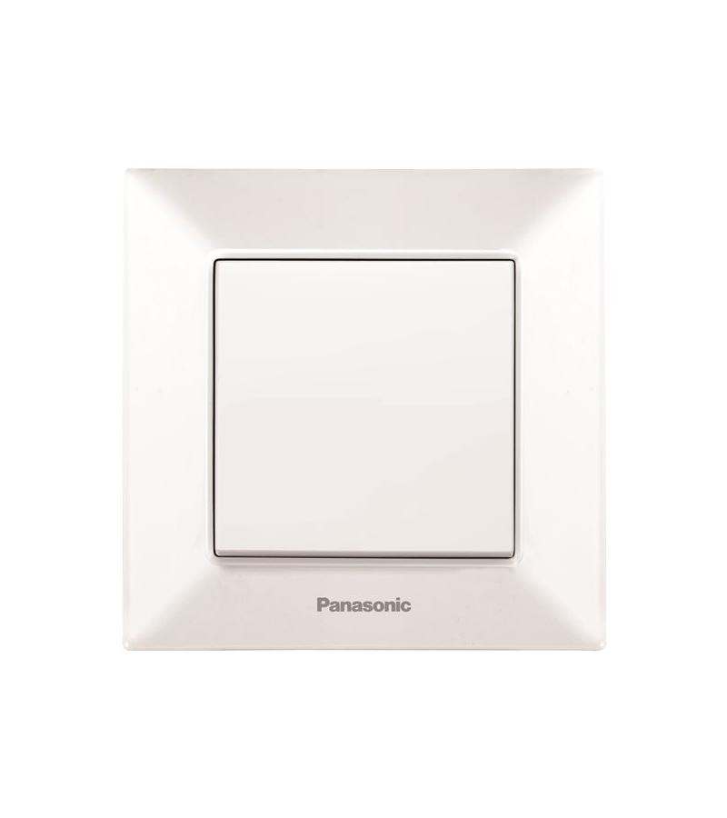 გადამრთველი  PANASONIC ARKEDIA SLIM  1-ნი თეთრი