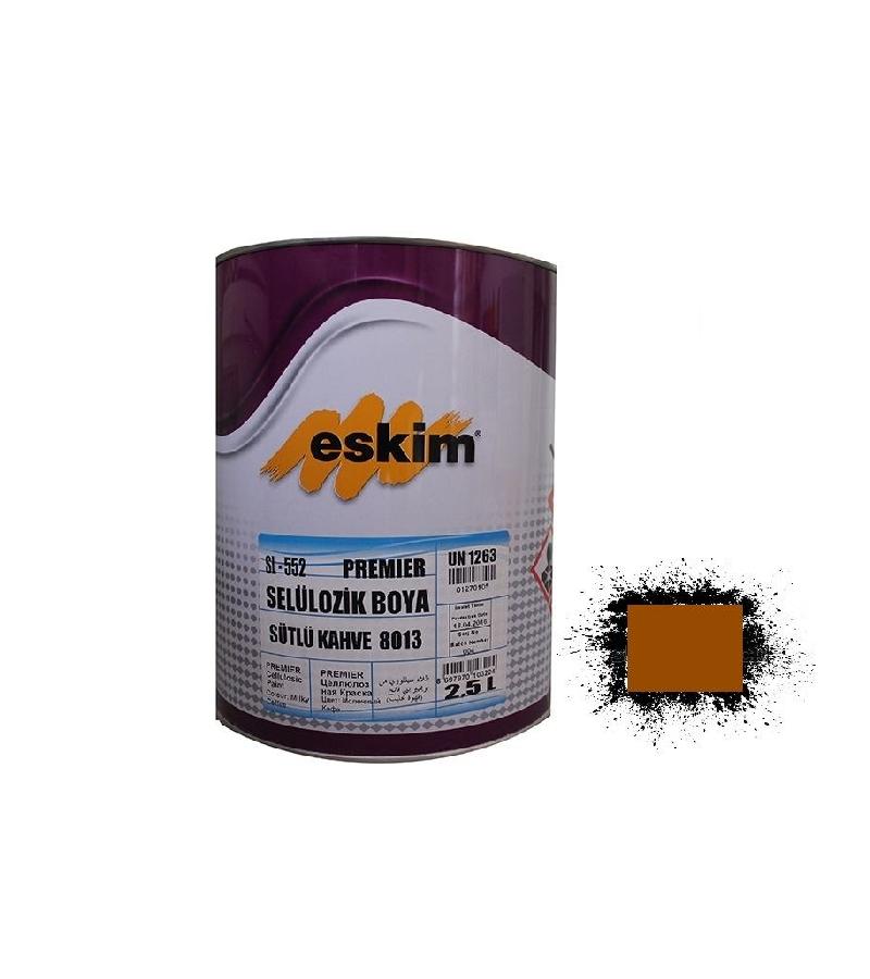 საღებავი Eskim Cellulozik Paint  (8011) ყავისფერი   0.75ლტ
