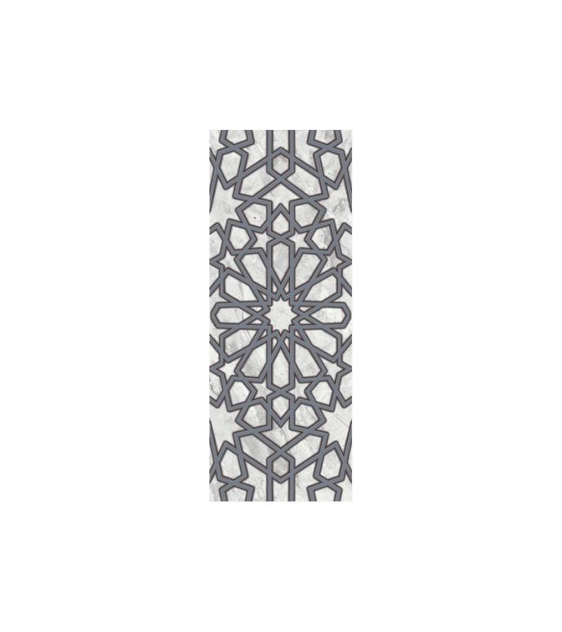 керамический. Плитка BERGAMA SELCUKLU GRI FNDKR 25*65