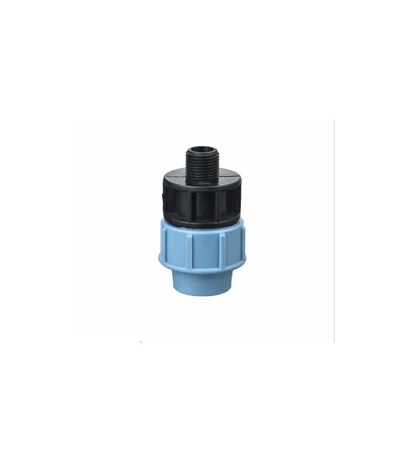 Polyethylene tube Q-25*3/4 mm with external screw MODUS